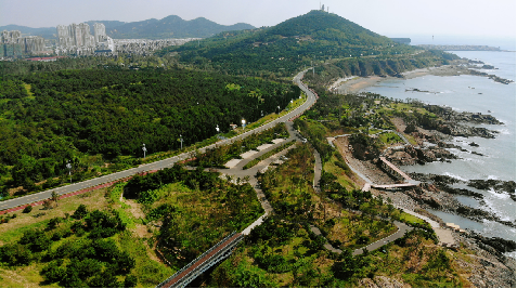 青島西海岸藍色海灣工程